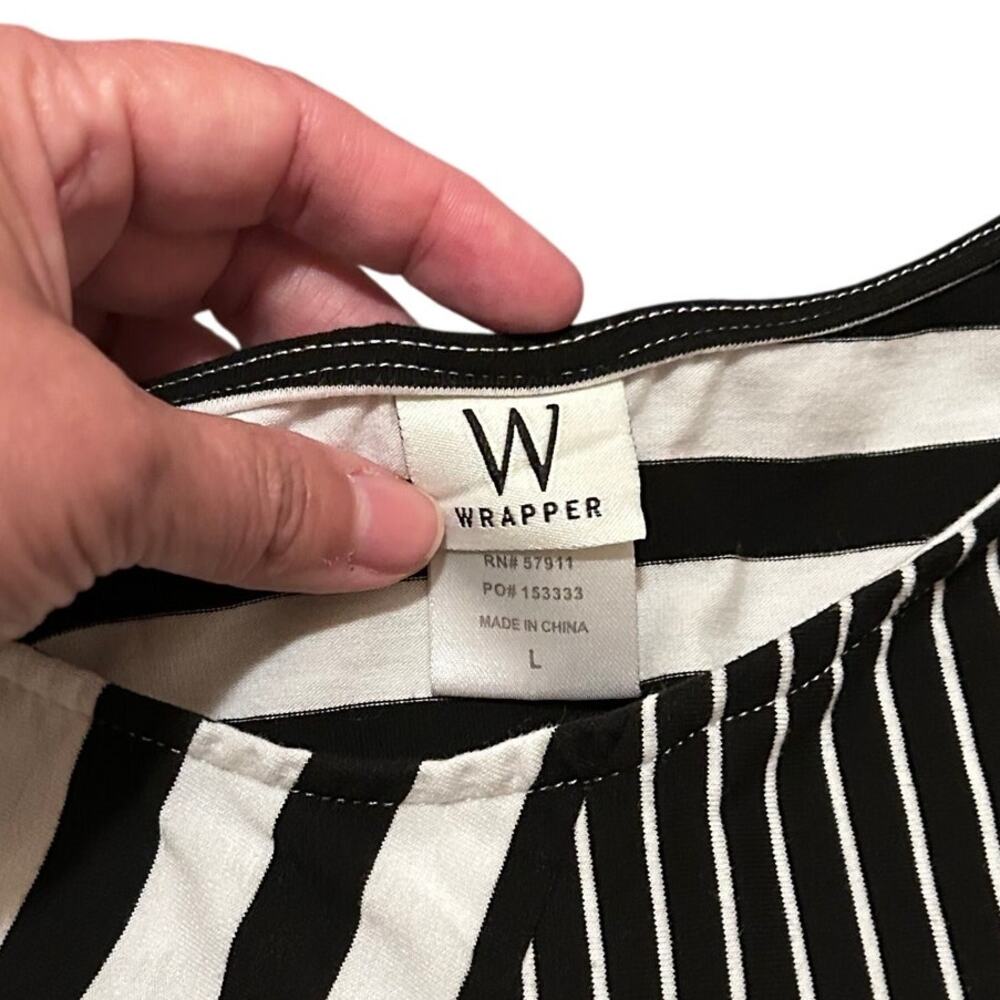 Wrapper Women's Top Multi Color Size Large - Picture 6 of 8
